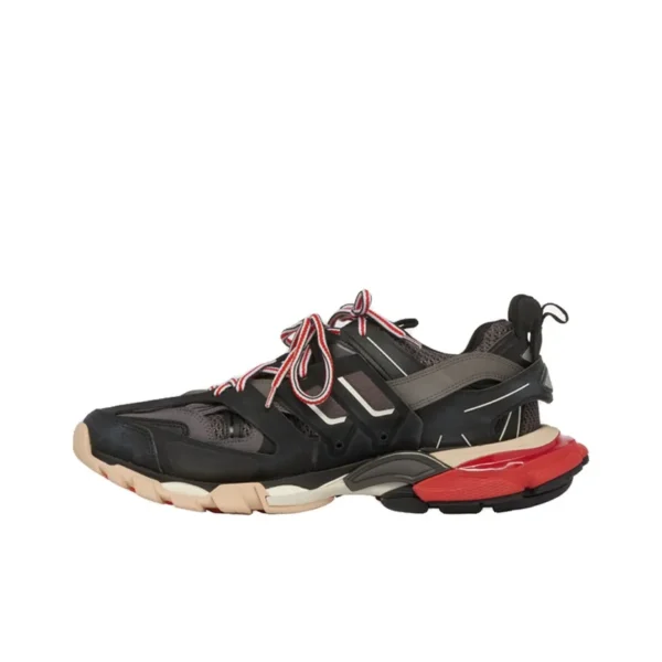 Balenciaga Track - Black Grey Red - 图片 4