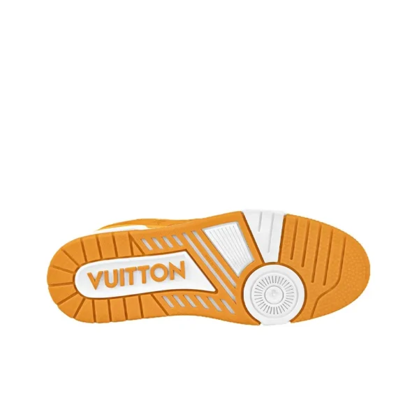 Louis Vuitton LV Trainer - Yellow Monogram Denim White - 图片 4