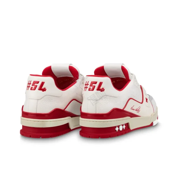 Louis Vuitton LV Trainer - #54 Signature Red - 图片 3