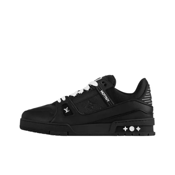 Louis Vuitton LV Trainer - Black Embossed Monogram - 图片 7