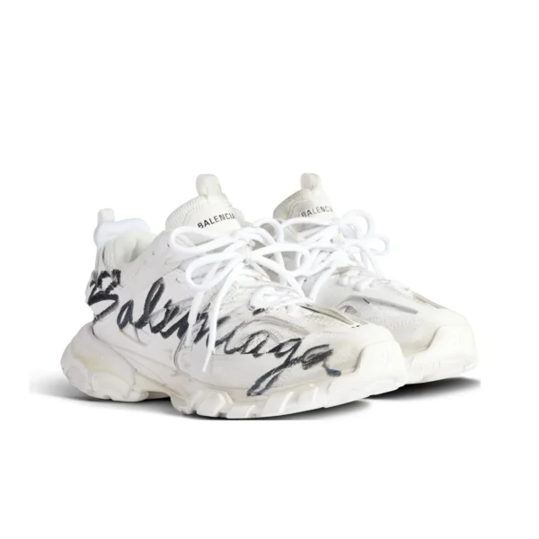 Balenciaga Track  Signature - White - 图片 4
