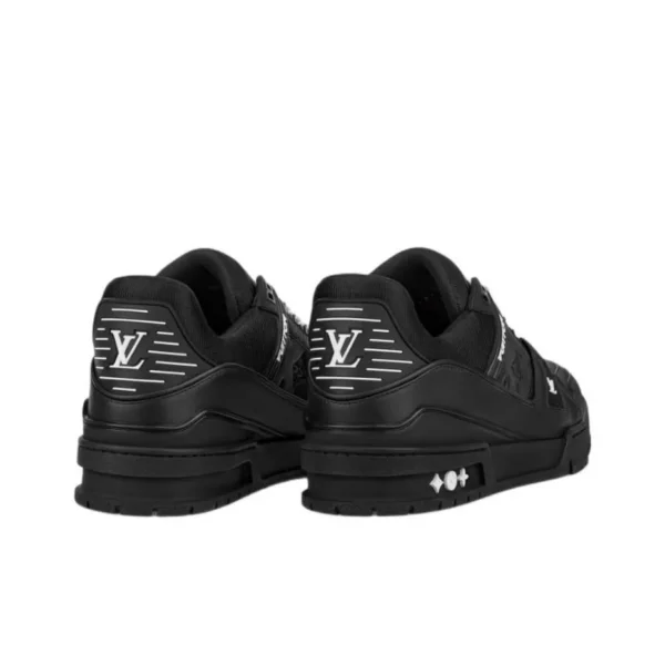 Louis Vuitton LV Trainer - Black Embossed Monogram - 图片 5