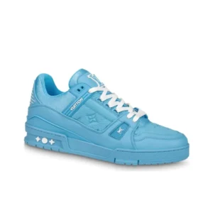 Louis Vuitton LV Trainer - Blue Embossed Monogram