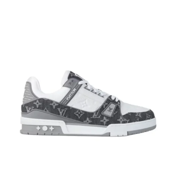 Louis Vuitton LV Trainer - Monogram Denim Grey White
