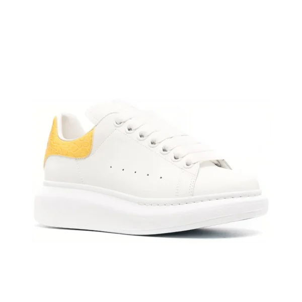 Alexander McQueen Oversized - White Orange Yellow Croc - 图片 3