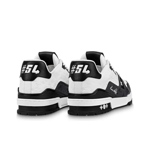 Louis Vuitton LV Trainer - White Black - 图片 5