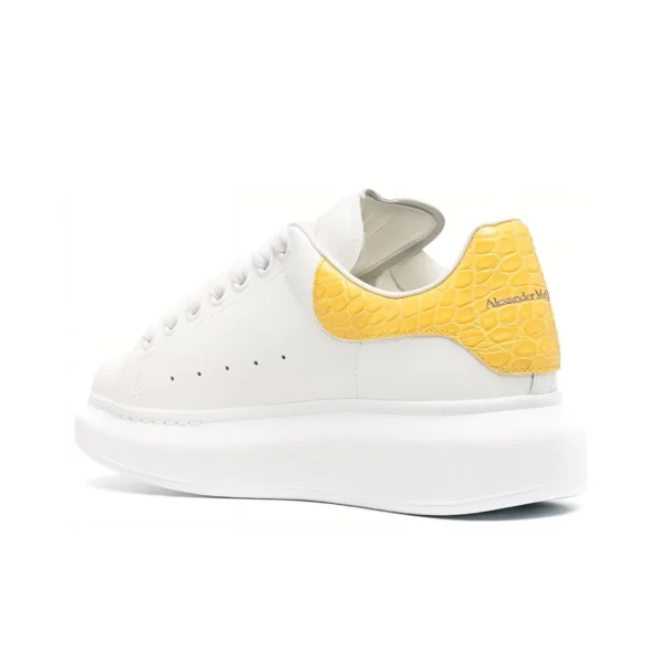 Alexander McQueen Oversized - White Orange Yellow Croc - 图片 5