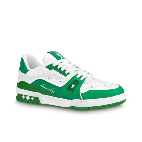 Louis Vuitton LV Trainer - #54 Signature White Green