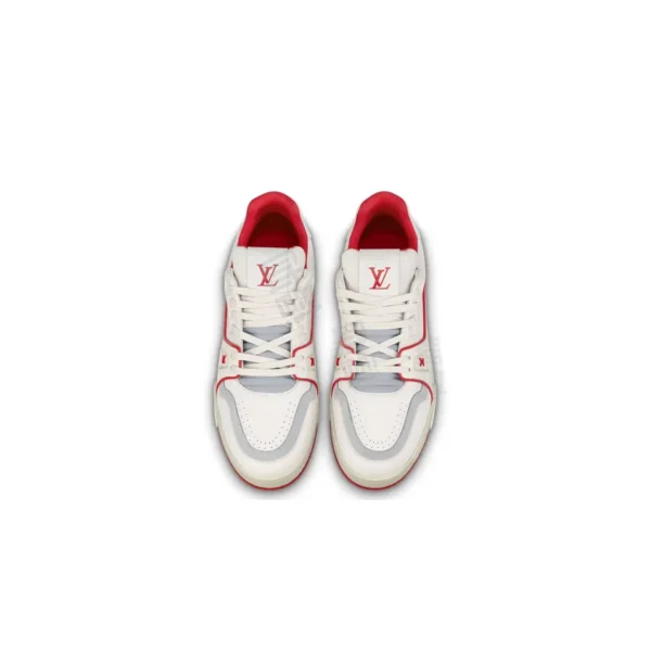 Louis Vuitton LV Trainer - #54 Signature Red - 图片 5