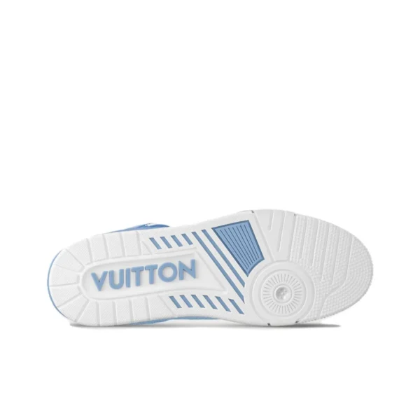 Louis Vuitton LV Trainer - Light Blue White - 图片 7